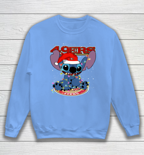 San Francisco 49ers NFL Football noel stitch Christmas Sweatshirt 7