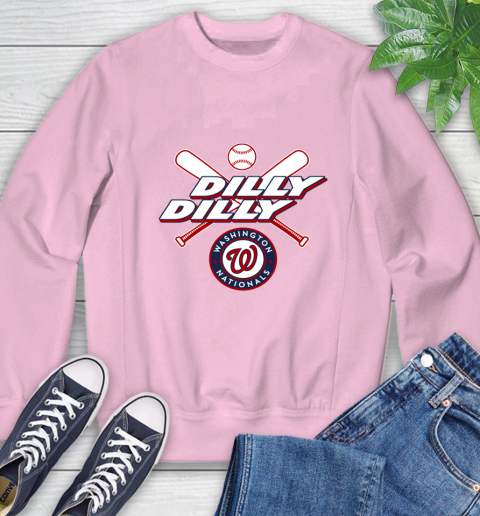 MLB Washington Nationals Dilly Dilly Baseball Sports Sweatshirt 9