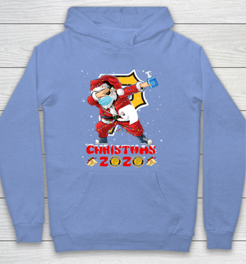Pittsburgh Pirates Funny Santa Claus Dabbing Christmas 2020 MLB Hoodie 8