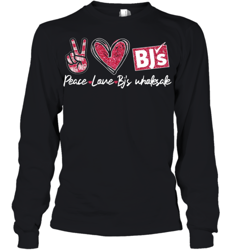 Peace Love Bj's Wholesale Youth Long Sleeve
