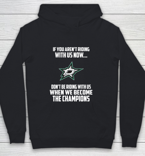 NHL Dallas Stars Hockey We Become The Champions Youth Hoodie