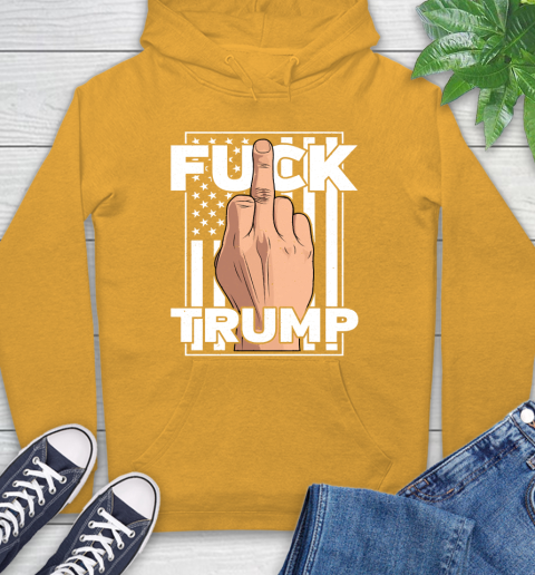 Fuck Trump Middle Finger Anti Republican T Shirt 14