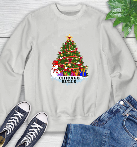 Chicago Bulls Merry Christmas NBA Basketball Sports Sweatshirt 5