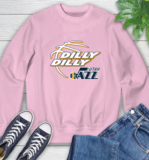 NBA Utah Jazz Dilly Dilly Basketball Sports Sweatshirt 9