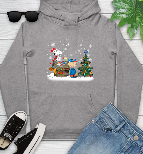 Oklahoma City Thunder NBA Basketball Christmas The Peanuts Movie Snoopy Championship Youth Hoodie 6