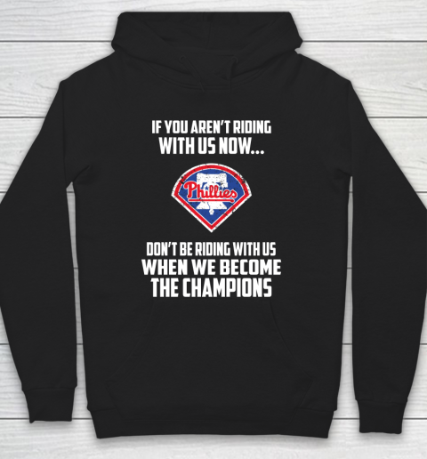 MLB Philadelphia Phillies Baseball We Become The Champions Hoodie