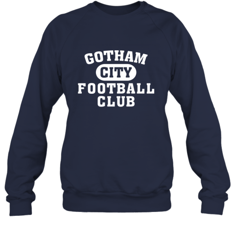 NEW YORK JETS GOTHAM CITY 5ou2 new york jets gotham city sweatshirt 35 front navy