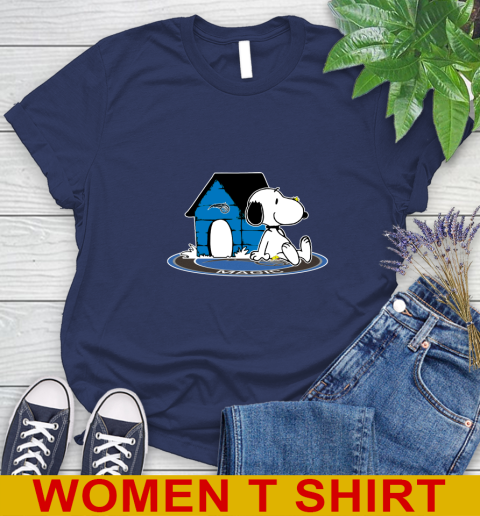 NBA Basketball Orlando Magic Snoopy The Peanuts Movie Shirt Women's T-Shirt 12