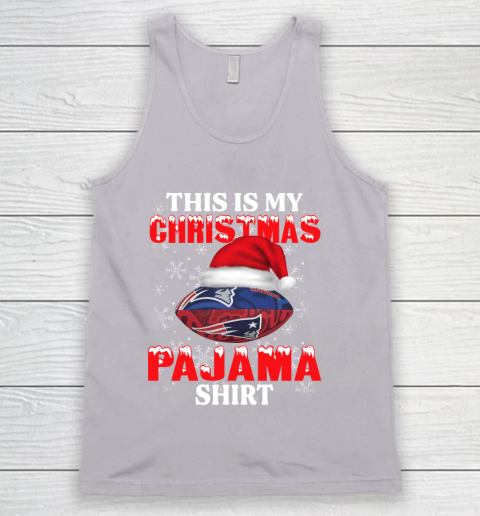 New England Patriots This Is My Christmas Pajama Shirt NFL Tank Top 3