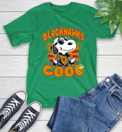 NHL Hockey Chicago Blackhawks Cool Snoopy Shirt T-Shirt 8
