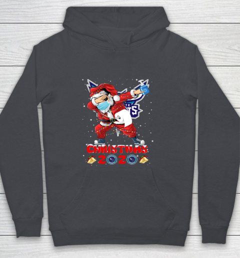 Charlotte Hornets Funny Santa Claus Dabbing Christmas 2020 NBA Youth Hoodie 5