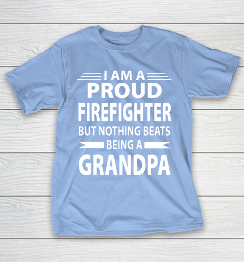 Grandpa Funny Gift Apparel  Firefighter Grandpa T-Shirt 10