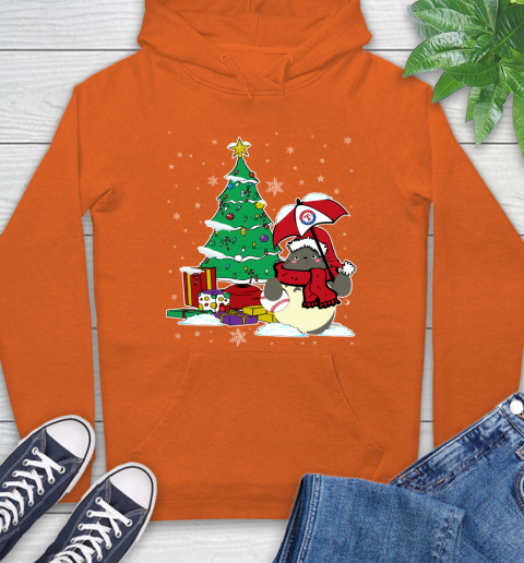 Texas Rangers MLB Baseball Cute Tonari No Totoro Christmas Sports Hoodie 4