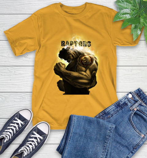 Toronto Raptors NBA Basketball Hulk Marvel Avengers Sports T-Shirt 2