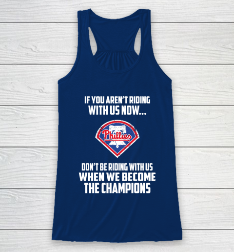 MLB Philadelphia Phillies Baseball We Become The Champions Racerback Tank 6
