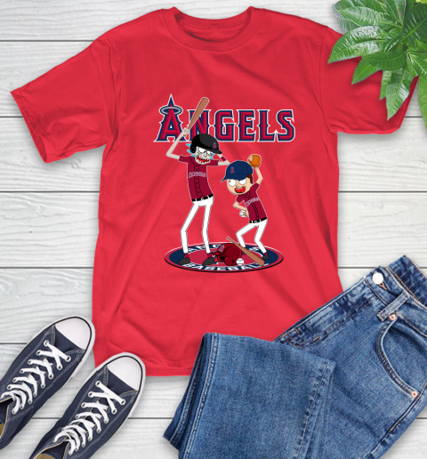 MLB Los Angeles Angels Rick And Morty Baseball 10