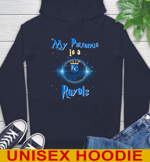 MLB Baseball Harry Potter My Patronus Is A Kansas City Royals Hoodie 3