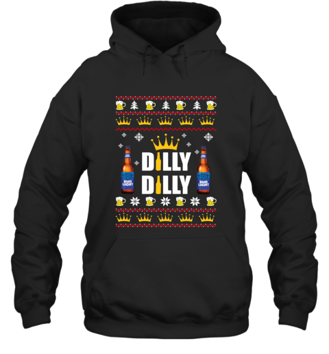 Bud Light Dilly Dilly Christmas Hoodie