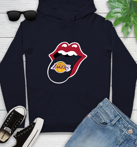 Los Angeles Lakers NBA Basketball Lips I Root For My Team Adoring Fan 140