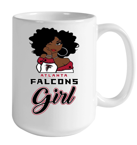 Atlanta Falcons Girl NFL Color Changing Mug 15oz 2
