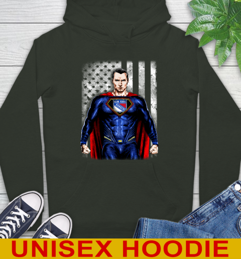 NHL Hockey New York Rangers Superman DC Shirt Hoodie 12
