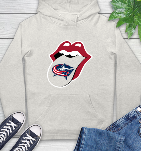 Columbus Blue Jackets NHL Hockey Lips I Root For My Team Adoring Fan 24