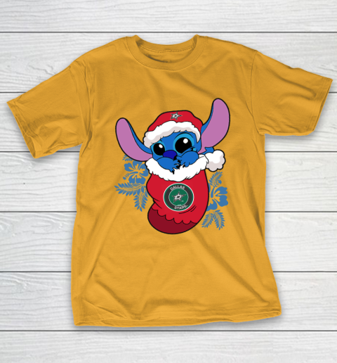 Dallas Stars Christmas Stitch In The Sock Funny Disney NHL T-Shirt 4