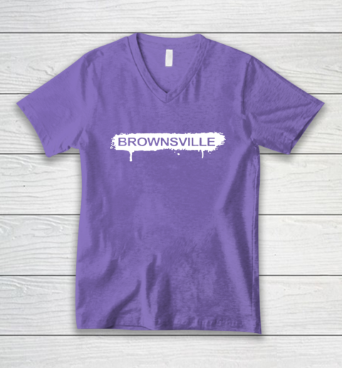 Mike Tyson Brownsville V-Neck T-Shirt 8