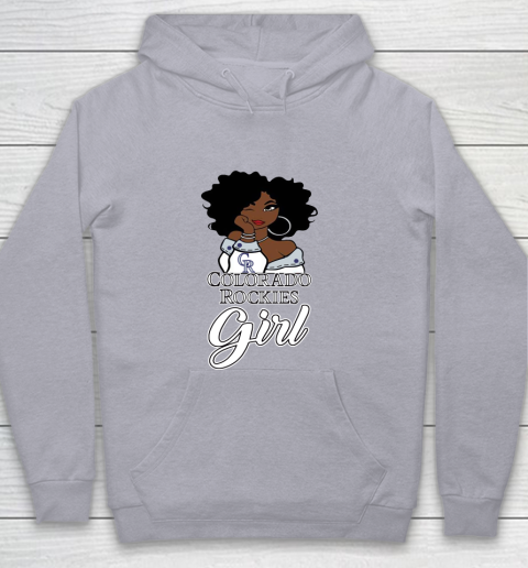 Colorado Rockiess Girl MLB Youth Hoodie 5