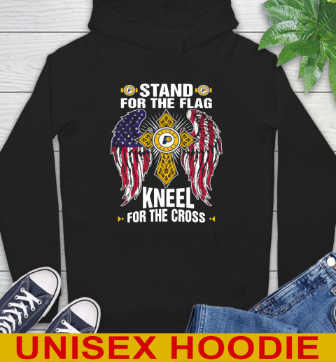NBA Basketball Indiana Pacers Stand For Flag Kneel For The Cross Shirt Hoodie