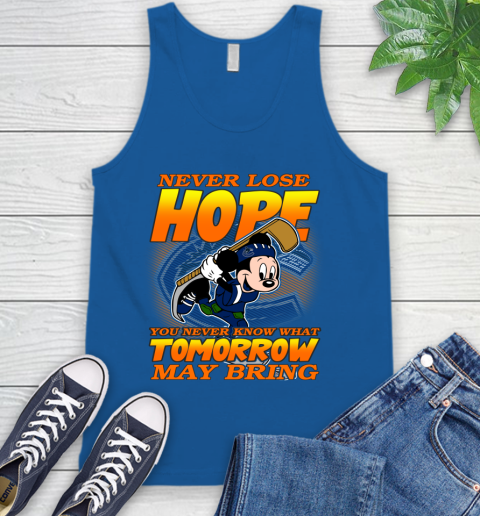 Vancouver Canucks NHL Hockey ootball Mickey Disney Never Lose Hope Tank Top 4