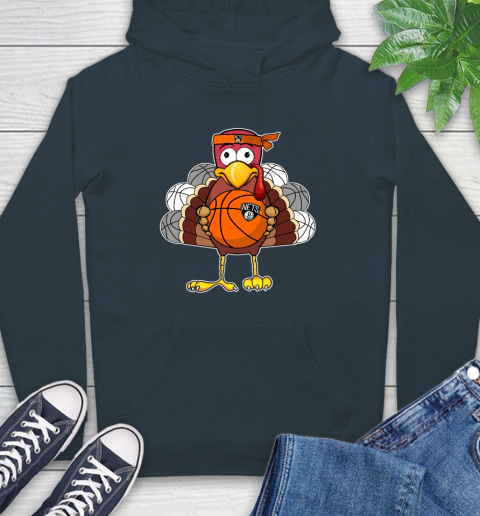 Brooklyn Nets Turkey thanksgiving day Hoodie - Image 8