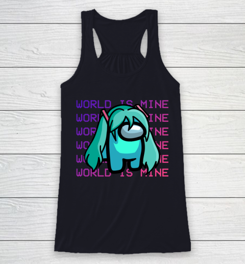 Among Us Shirt Hatsune Miku Imposter Racerback Tank 7