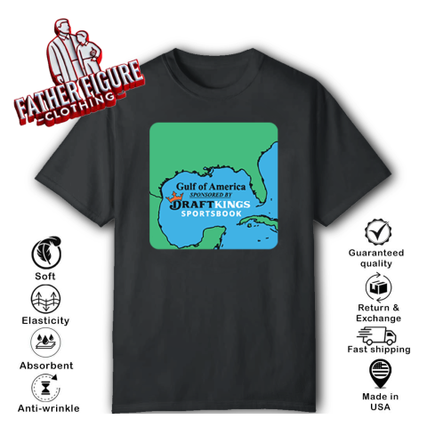 Gulf Of America Sponsored By Draft Kings Sportsbook T-Shirt