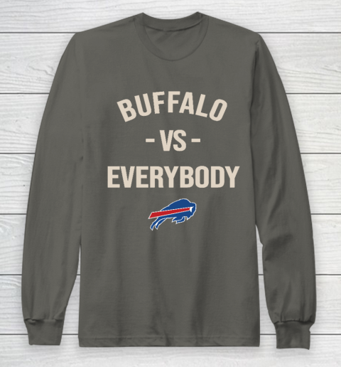 Buffalo Bills Vs Everybody Long Sleeve T-Shirt 5