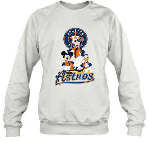 HOUSTON ASTROS MICKEY DONALD AND GOOFY BASEBALL SHIRTS Sweatshirt
