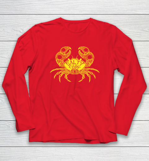 Salty To The Core Crab Long Sleeve T-Shirt 6