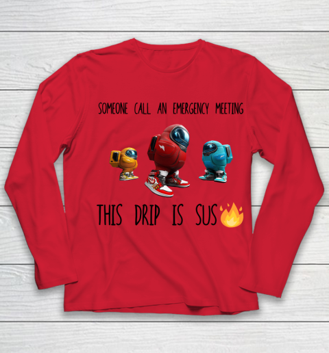 Among Us This Frip Is Sus Youth Long Sleeve 7
