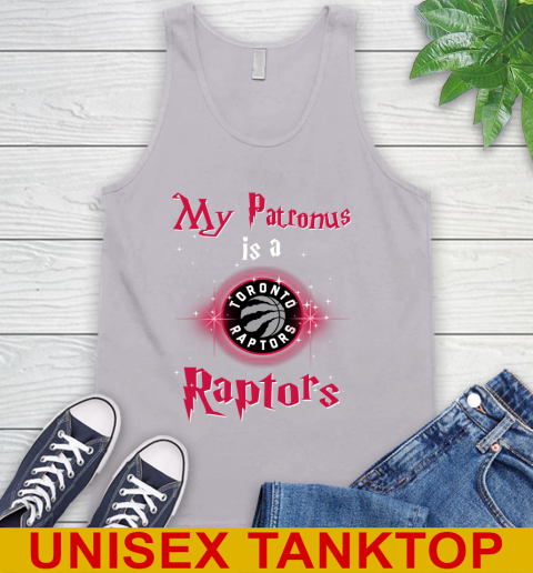 NBA Basketball Harry Potter My Patronus Is A Toronto Raptors Tank Top 3