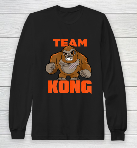 Kids Godzilla vs Kong Official Team Kong Cute Kids Long Sleeve T-Shirt