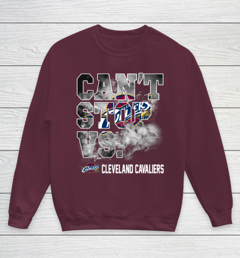 NBA Cleveland Cavaliers Basketball Can't Stop Vs Youth Sweatshirt 4