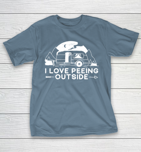 I Love Peeing Outside Camper Van Funny Camping T-Shirt 6