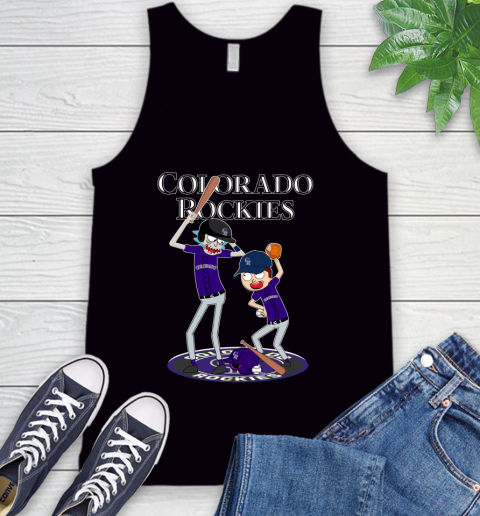 MLB Colorado Rockies Rick And Morty Baseball 71
