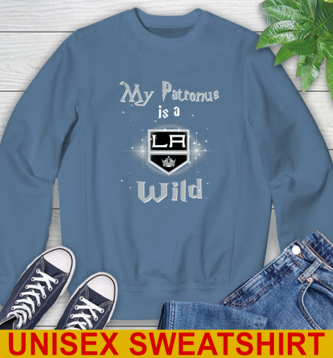 NHL Hockey Harry Potter My Patronus Is A Los Angeles Kings Sweatshirt 10