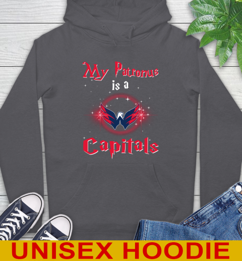 NHL Hockey Harry Potter My Patronus Is A Washington Capitals Hoodie 7