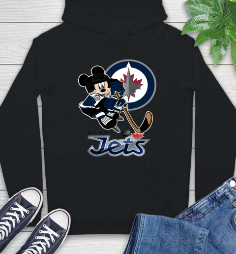 NHL Winnipeg Jets Mickey Mouse Disney Hockey T Shirt Hoodie 2