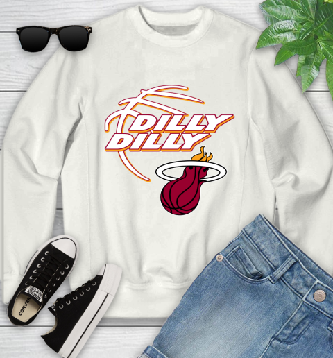 NBA Miami Heat Dilly Dilly Basketball Sports Youth Sweatshirt