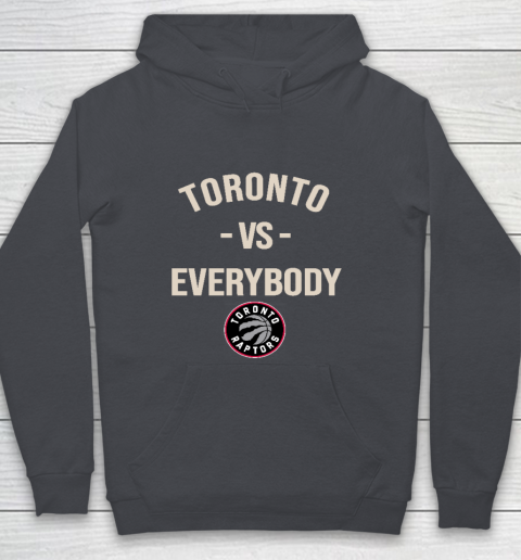 Toronto Raptors Vs Everybody Youth Hoodie 5