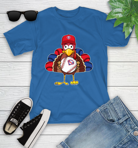 Philadelphia Phillies Turkey thanksgiving Youth T-Shirt 9