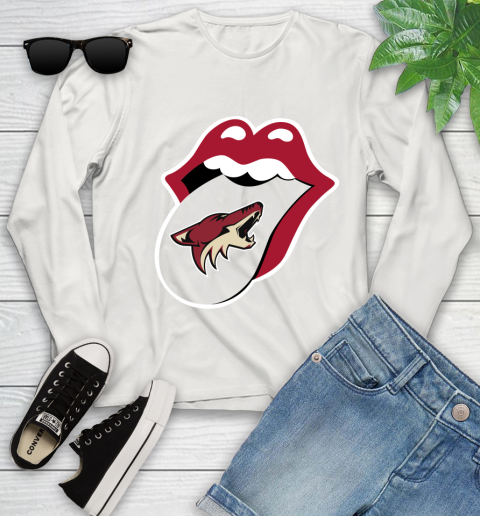Arizona Coyotes NHL Hockey Lips I Root For My Team Adoring Fan 136